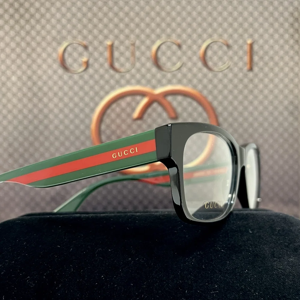 NEW GUCCI GG03430 Glasses in color 007 (Black)